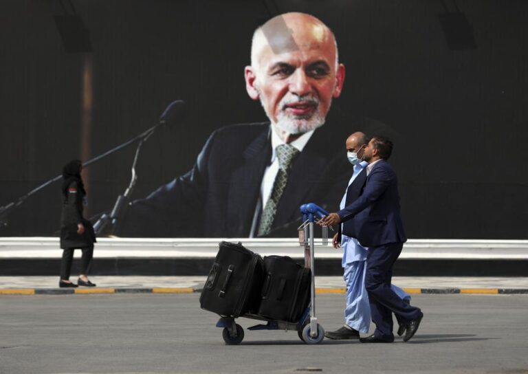 A year on, former afghan leader defends decision to flee after Taliban takeover