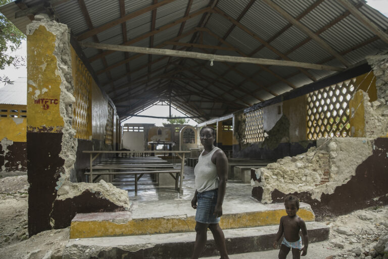 A year after Haiti earthquake, many still seeking shelter, food