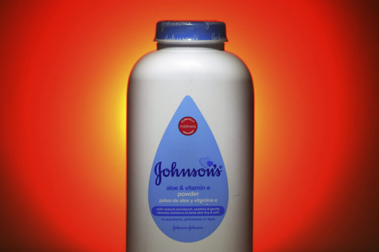 Johnson & Johnson to halt worldwide sales of talc-based baby powder in 2023
