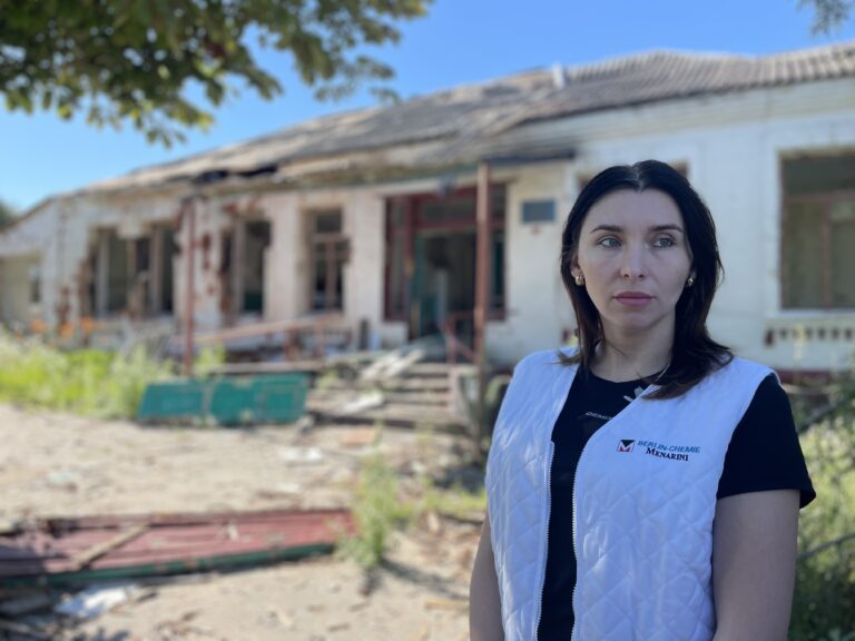 Rare glimpse of front-line Ukraine hospital on the brink of ruin