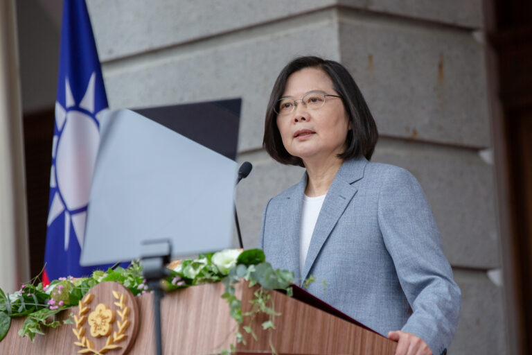 Taiwan’s president offers condolences to China over deadly earthquake in Sichuan