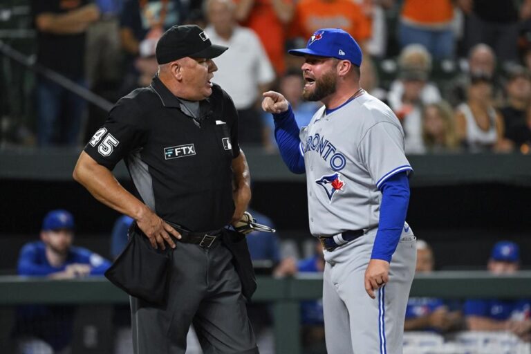 Orioles top Blue Jays 9-6 in heated matchup of contenders