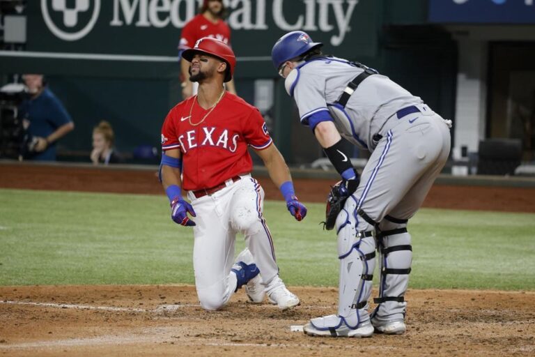Bichette hits 5th HR in 4 games, Blue Jays beat Rangers 4-3