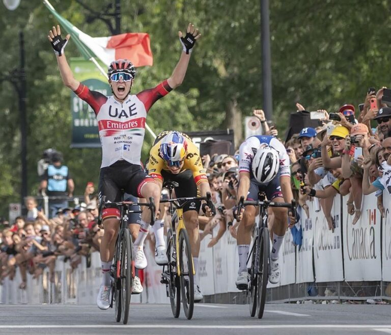 Pogacar outsprints elite pack to win cycling’s Montreal Grand Prix