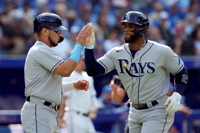 Diaz’s three-run homer powers Rays past Blue Jays