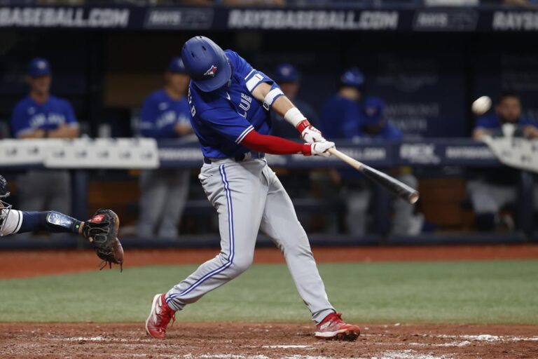 Manoah, Merrifield lead Jays to 3-1 win over Rays