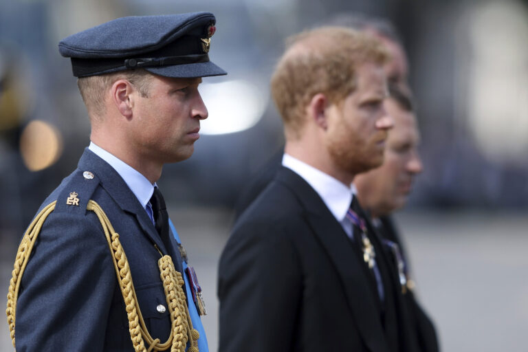 Princes William and Harry to hold silent vigil by Queen Elizabeth II’s coffin