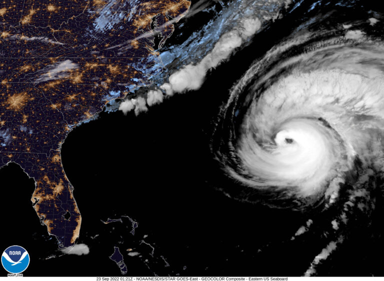 Hurricane Fiona moves towards Canada after drenching Bermuda