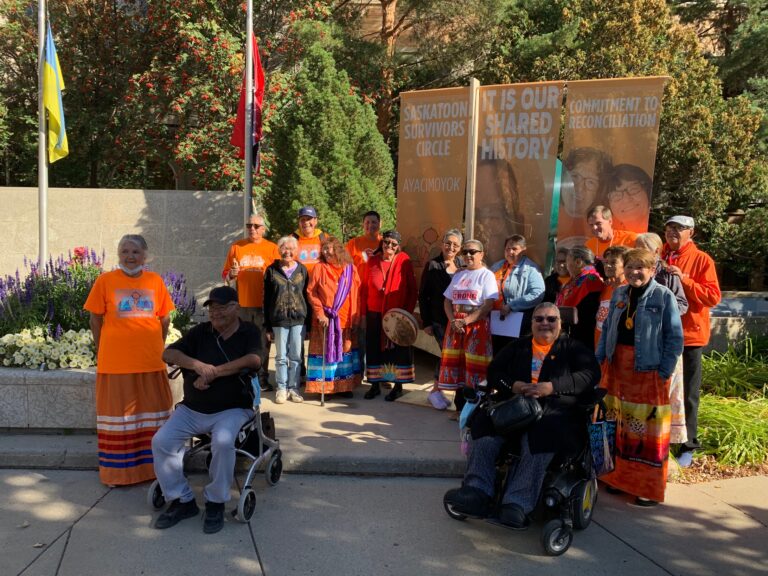 Orange banners raised across Saskatoon in honour of the National Day for Truth and Reconciliation