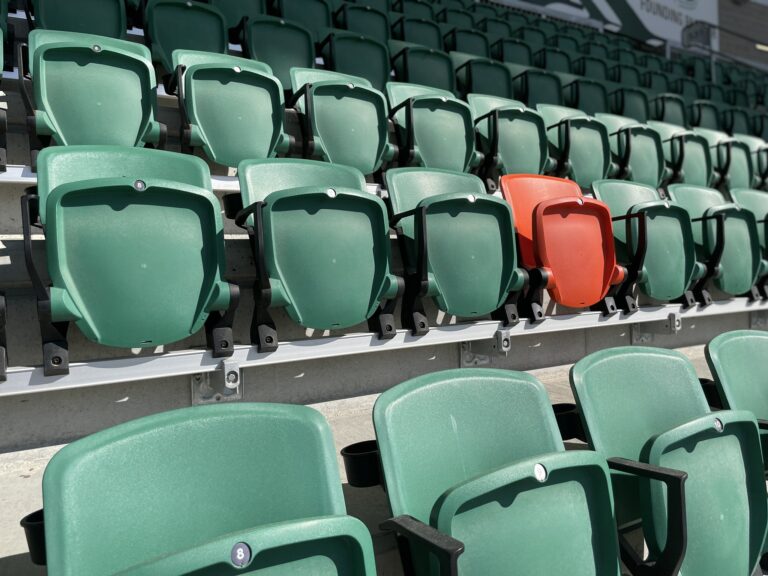 Mosaic Stadium unveils orange seat ahead of the National Day for Truth and Reconciliation