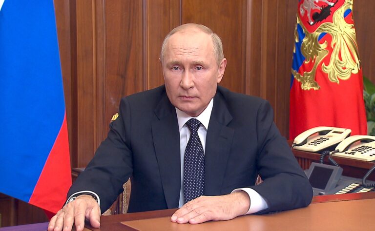 Putin orders partial mobilization of Russian troops as Ukraine wages counteroffensive