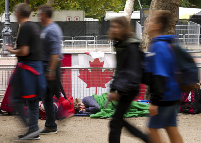 Canadian camping in London for Queen Elizabeth’s funeral: ‘I want a front-row seat’