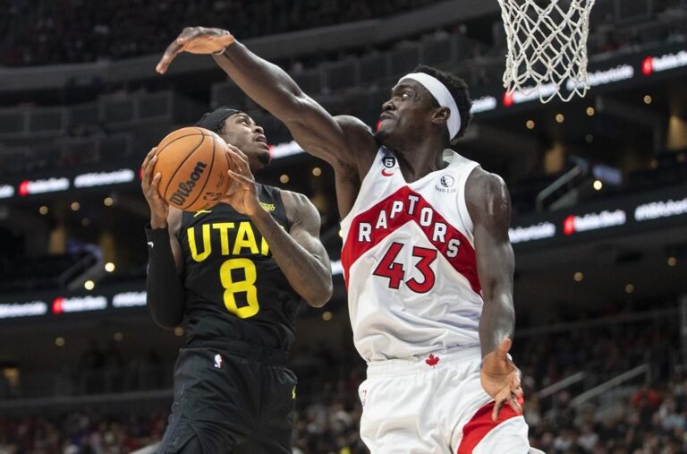 Dominant Raptors feed off crowd to beat Jazz