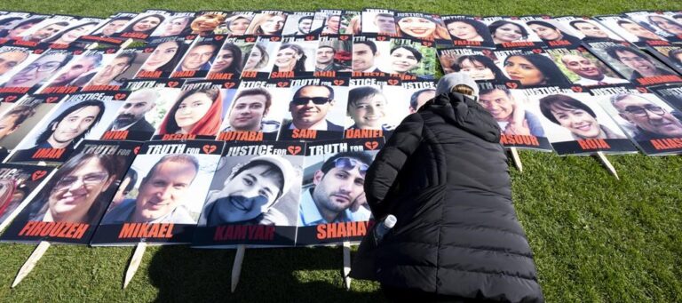 Canada a safe haven for Iranian regime, families of plane crash victims say