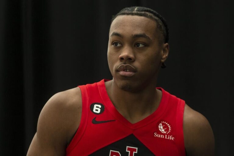 Raptors’ Scottie Barnes slowed by ankle injury
