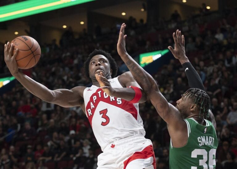 Anunoby leads Raps to 137-134 OT win over Celtics