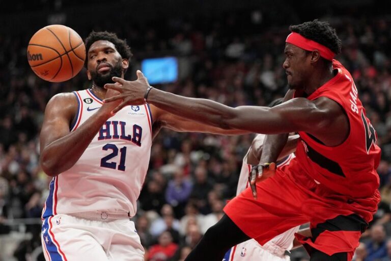 Trent Jr. scores 27, Raptors beat rival 76ers