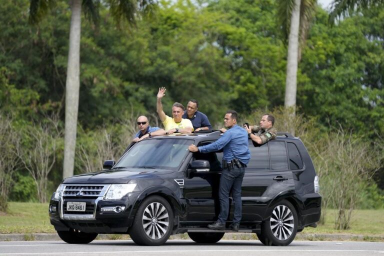 Bolsonaro celebrates Brazil’s soccer glory during runoff election against Lula