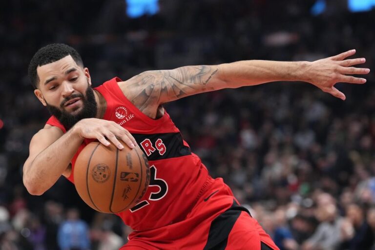 Raptors guard VanVleet sidelined against Hawks