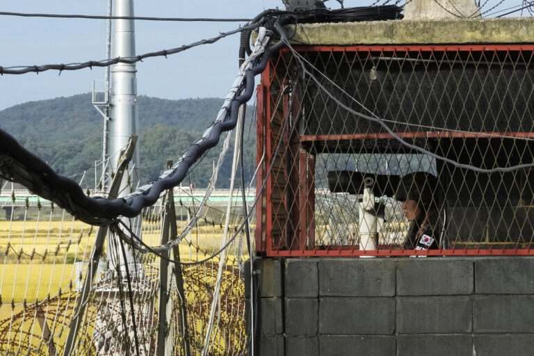 Warning shots exchanged between Koreas along sea border amid tensions