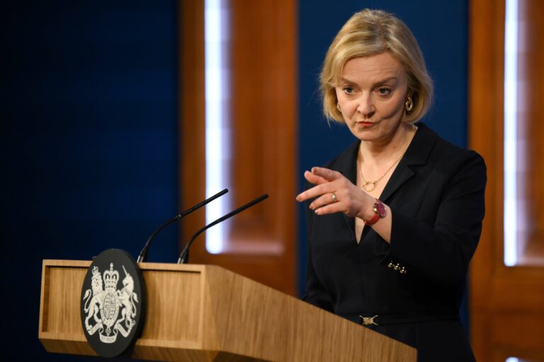 British PM Liz Truss vows to stay on as party support dwindles