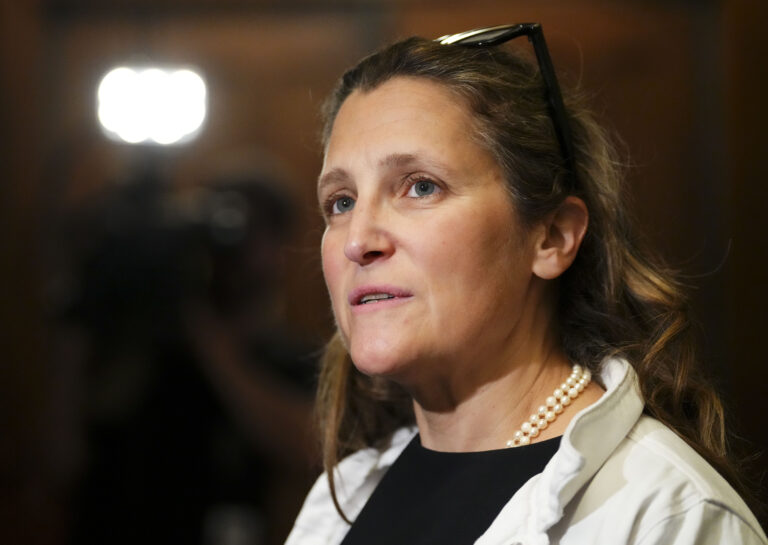 Danielle Smith’s comments on Russia-Ukraine war ‘frightening’: Freeland