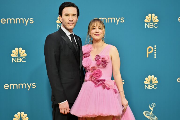 Kaley Cuoco is pregnant, says she’s ‘Over the moon’