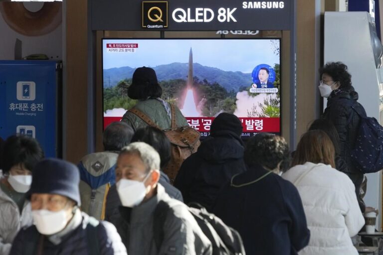 South Korea issues air raid alert in response to North Korean missile launches