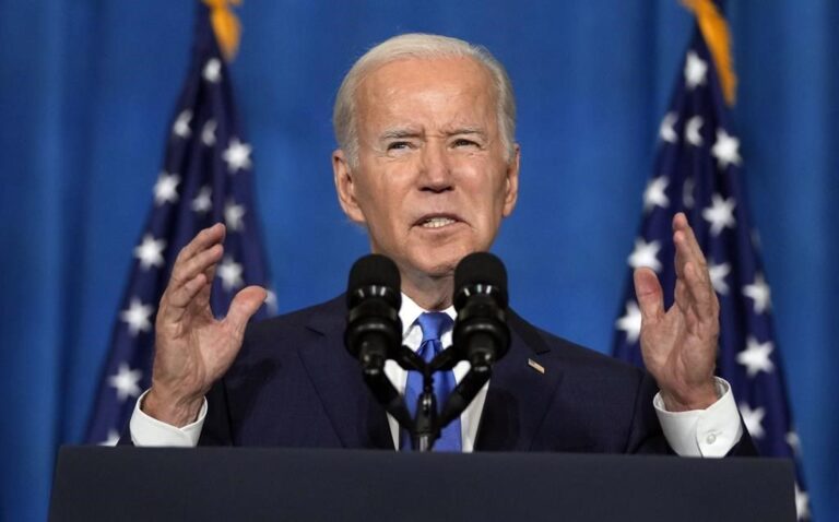 Biden warns democracy is at stake in U.S. midterms, urges voters to reject violence