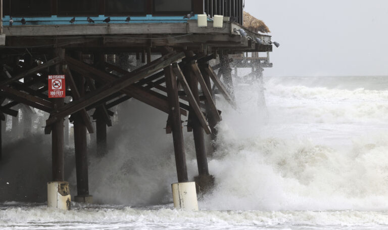 Hurricane Nicole makes landfall in Florida, weakens to tropical storm