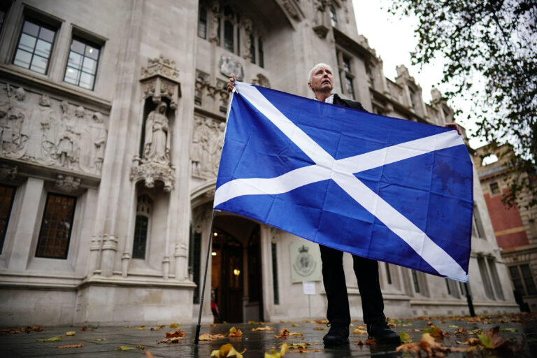 Scottish nationalists dealt blow as U.K. court quashes independence vote bid