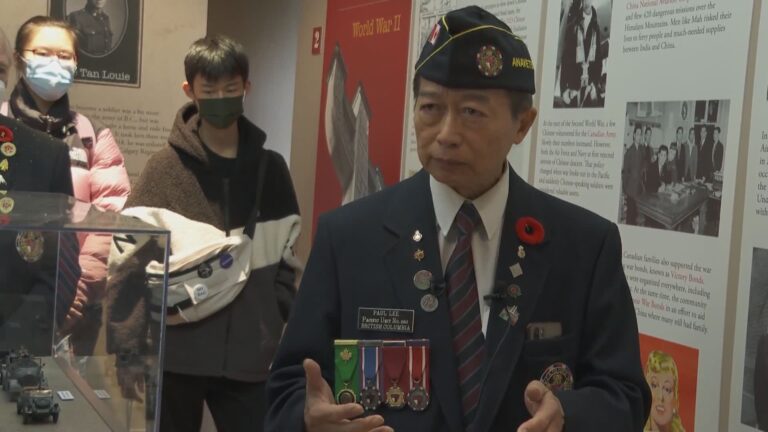 ‘Very emotional’: Chinese-Canadian veterans honoured ahead of Remembrance Day