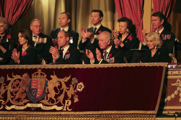 King Charles III leads Remembrance Day service for 1st time as monarch