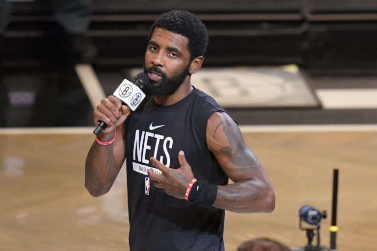 Kyrie Irving suspended by Brooklyn Nets after sharing antisemitism, refusing to apologize