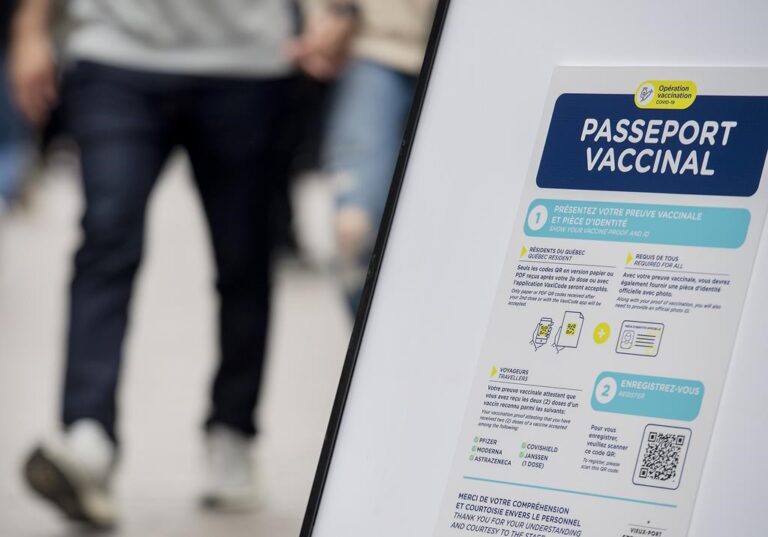 Quebec anticorruption squad kept busy this year investigating fake vaccine passports