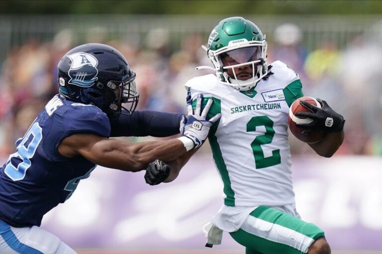 Toronto Argonauts, Saskatchewan Roughriders to meet again for Touchdown Atlantic