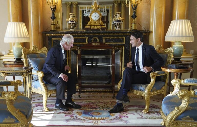 Trudeau speaks with King Charles III about environmental issues