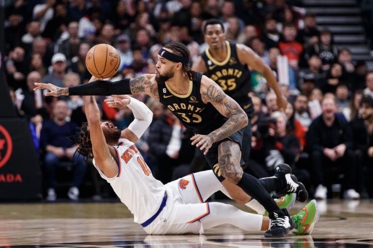 Raptors drop 112-108 decision to New York Knicks