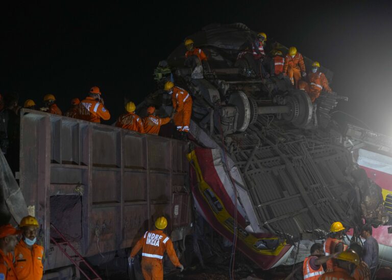 Death toll in India train collision mounts to nearly 300, about 900 injured