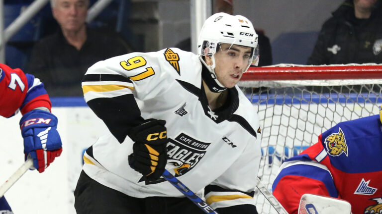 Cape Breton Eagles forward Jacob Newcombe diagnosed with non-Hodgkin’s lymphoma