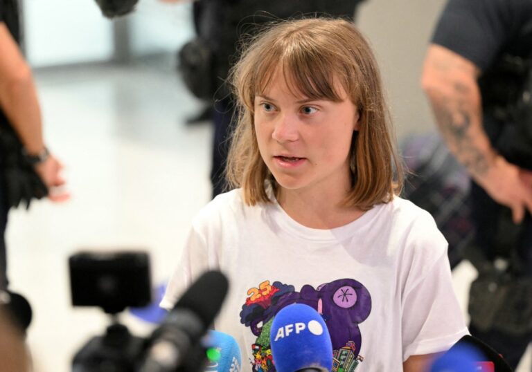 Greta Thunberg deported to France after Gaza-bound aid boat intercepted