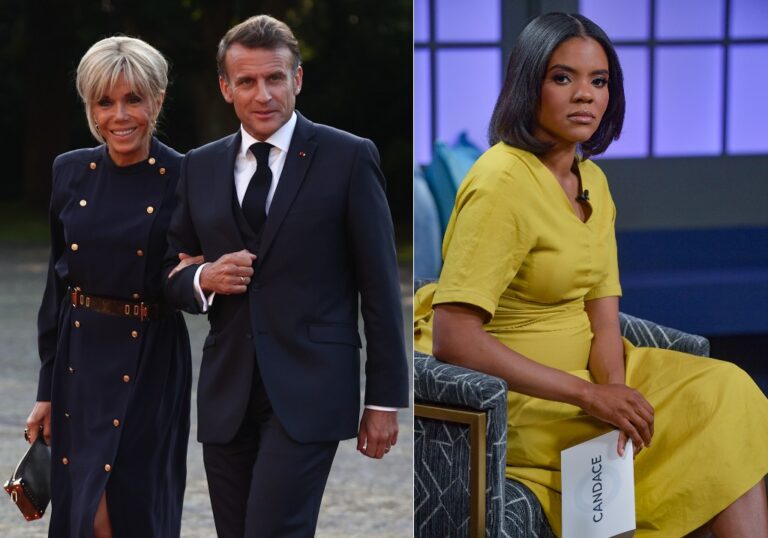 France’s Macron sues U.S. media personality for claiming his wife is a man