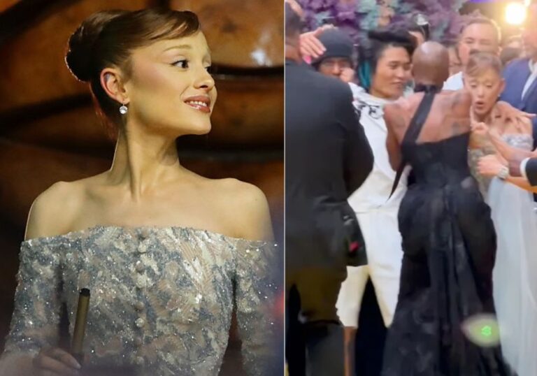 Ariana Grande rushed at ‘Wicked’ premiere by same man who charged at Katy Perry