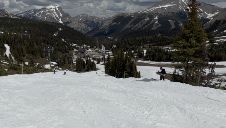 Summer skiing at Sunshine Village draws skiers from Alberta and beyond