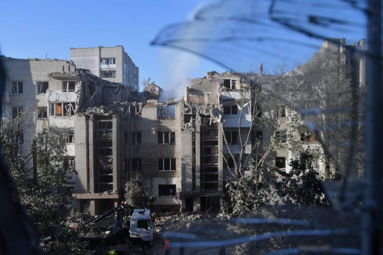 Russia strikes targets across Ukraine, NATO says a missile fell in Poland