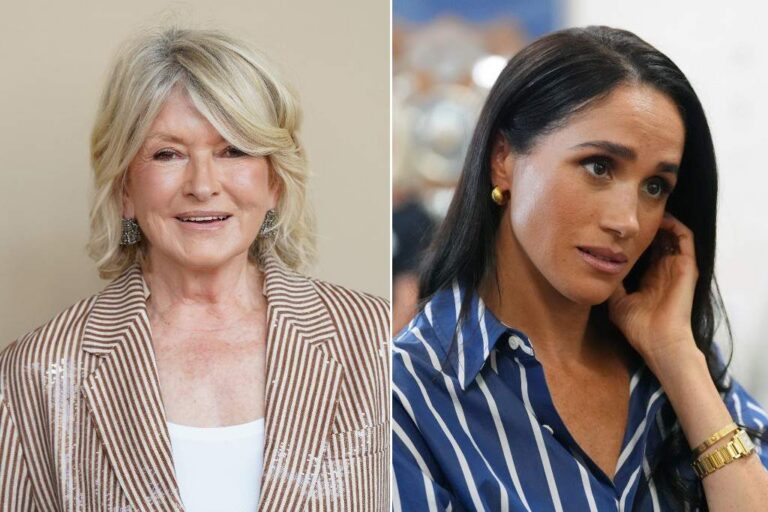 Martha Stewart speaks out on Meghan Markle’s ‘homemaking guru’ career