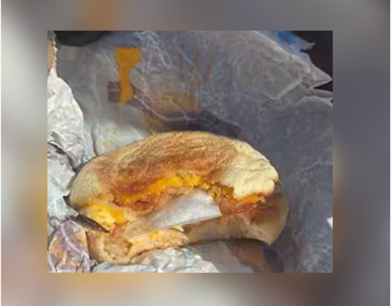 Australian police find meth hidden inside McMuffin breakfast sandwich